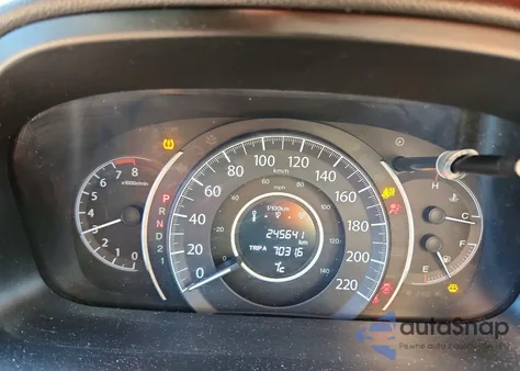 2012 Honda Cr-V Touring z USA, uszkodzony, nr VIN 2HKRM4H96CH104358